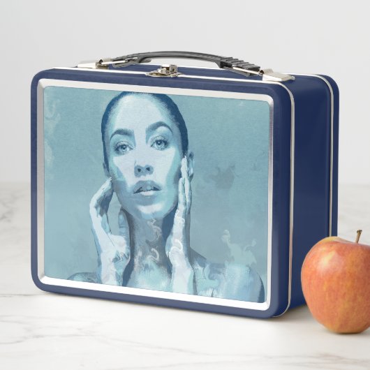 "Woman in Blue" Premium Canvas  (In situ)