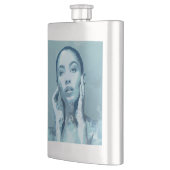"Woman in Blue" Premium Canvas Flacon (Links)