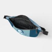 "Woman in Blue" Premium Canvas  Heuptasje (Open)