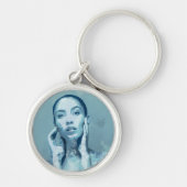 "Woman in Blue" Sleutelhanger (Voorkant)