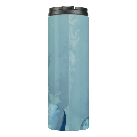 "Woman in Blue" Thermosbeker (Achterkant)