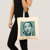 "Woman in Blue" Tote Bag (Voorkant (product))