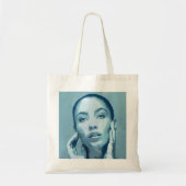 "Woman in Blue" Tote Bag (Voorkant)