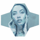 "Woman in Blue" Voetbal (Enkel)