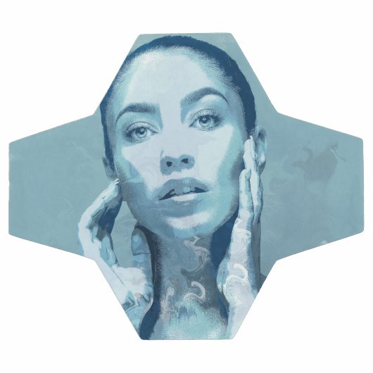 "Woman in Blue" Voetbal (Enkel)