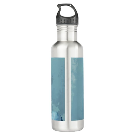 "Woman in Blue" Waterfles (Achterkant)