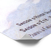 Woman in Green Skiing Poster (Hoek)