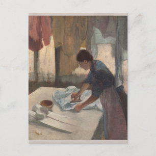 Woman Ironing Edgar Degas Briefkaart