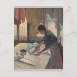 Woman Ironing Edgar Degas Briefkaart