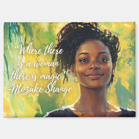 Woman is Magic Magnet (Voorkant)