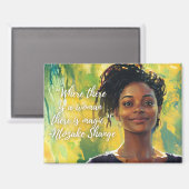 Woman is Magic Magnet (Voorkant / Achterkant)