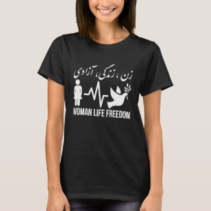 Woman Life Freedom Iran Zan Zendegi Azadi Persian T-shirt