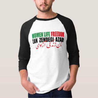 Woman Life Freedom Iran Zan Zendegi Azadi Persian T-shirt