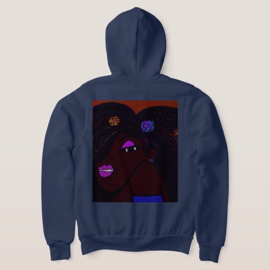 Woman of Color Animation Hoodie (Laag Achter)
