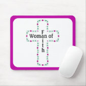 Woman of faith muismat (Met muis)