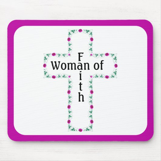 Woman of faith muismat (Voorkant)