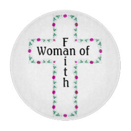 Woman of faith snijplank