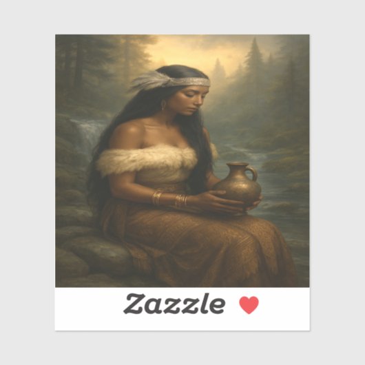 Woman of Nature’s Spirit Sticker (Vel)