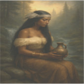 Woman of Nature’s Spirit Sticker (Voorkant)