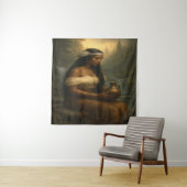 Woman of Nature’s Spirit Wandkleed (In situ)