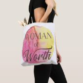 Woman of Worth Tote Bag (Dichtbij)