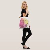 Woman of Worth Tote Bag (Op model)