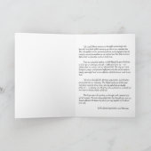 Woman Officiant Thank You Card Bedankkaart (Binnen)