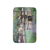 Woman on a Bench (door Edwin Austin Abbey) Badmat (Voorkant Verticaal)