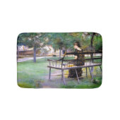 Woman on a Bench (door Edwin Austin Abbey) Badmat (Voorkant)