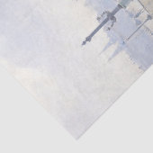  Woman Paris Scene Tissue Paper Tissuepapier (Detail)