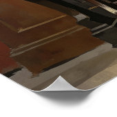 Woman Playing a Grand Organ Poster (Hoek)