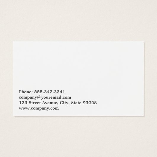 Woman Relaxing Getting Acupuncture  Visitekaartje (Achterkant)