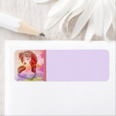 Woman Return Address Label (Insitu)