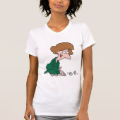 Woman Rolling Dice Womens T-Shirt (Voorkant)