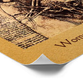 Woman’s Torso / Heart And Its Blood Vessels Poster (Hoek)