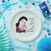 Woman Sarcasm 50 Papieren Bordje (Feest)