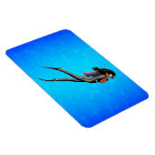 Woman SCUBA Diving Magneet (Rechterzijde)