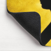 "Woman Silhouette on Gold" muismat (Hoek)