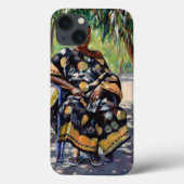 Woman Sitting Case-Mate iPhone Case (Achterkant)