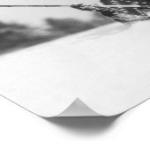 Woman Skier II Poster (Hoek)