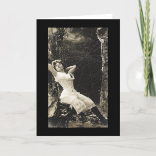 Woman Spider Web Kaart