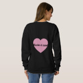 Woman sweatshirt (Achterkant volledig)