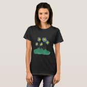 Woman T-Shirt Kazakhstan  (Voorkant volledig)
