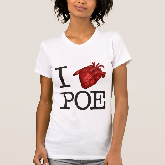 Woman T-Shirt "Poe Heart" (Voorkant)