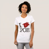 Woman T-Shirt "Poe Heart" (Voorkant volledig)