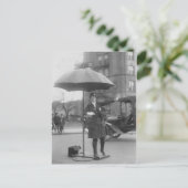Woman Traffic Cop -  Briefkaart (Staand voorkant)