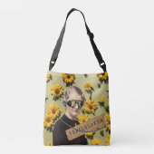  Woman Trailblazer Daisies Kitsch Crossbody Tas (Achterkant)