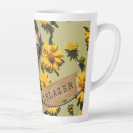 Woman Trailblazer Daisies Kitsch Latte Mok