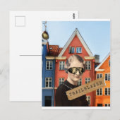  Woman Trailblazer Kitsch Veranderde Kunst Briefkaart (Voorkant / Achterkant)