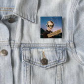  Woman Trailblazer Kitsch Veranderde Kunst Vierkante Button 5,1 Cm (In situ)